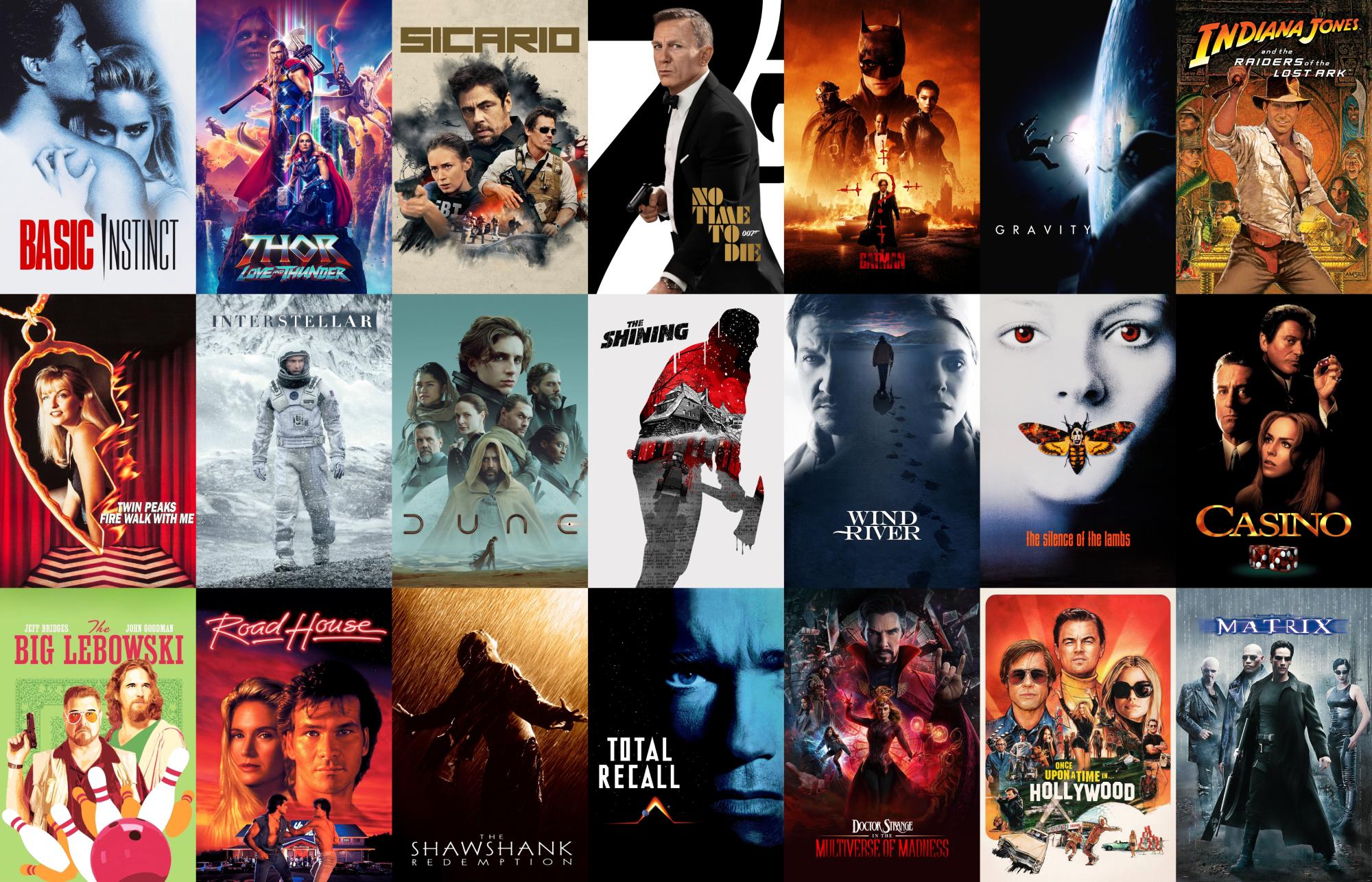 Collage of Movies
